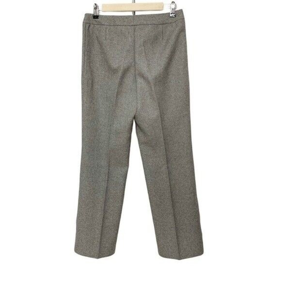 Le Suit Women Dress Pants Sz 2P Tweed Trouser Gray - Picture 3 of 11